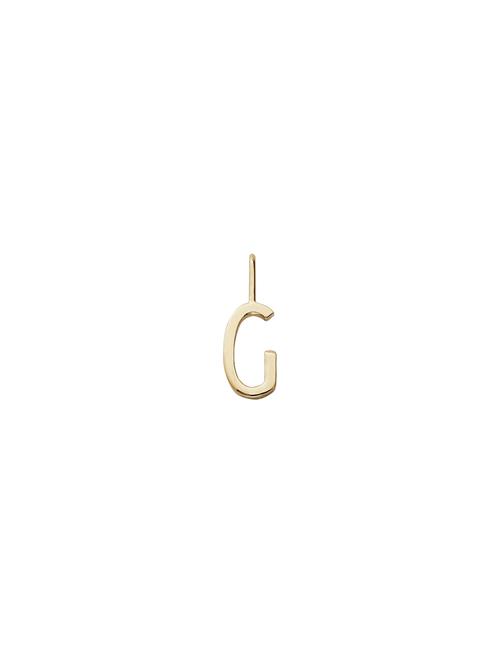 Design Letters | Letter For Initial Necklace A-Z (18K Gold-Plated) | 10 MM
