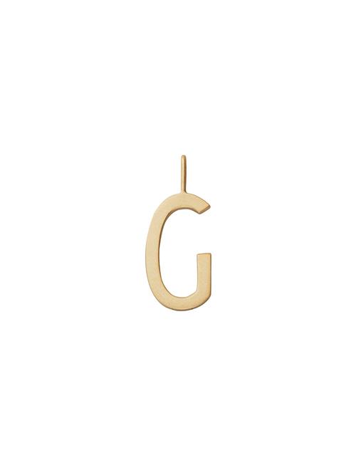 Design Letters | Letter For Initial Necklace A-Z (18K Gold-Plated) | 16 MM