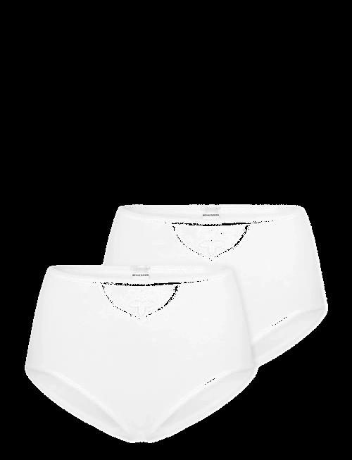 Schiesser | Maxi Briefs, 2-Pack, White - Cotton Essentials | L