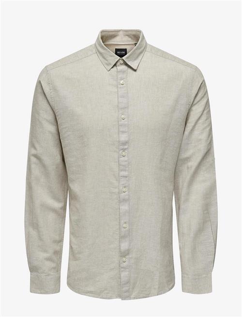ONLY & SONS | Onscaiden Life Ls Solid Linen Blend Noos | XL
