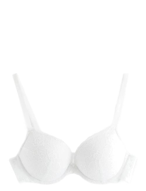 Lindex | Bra Linnea In Lace - White | C x 75