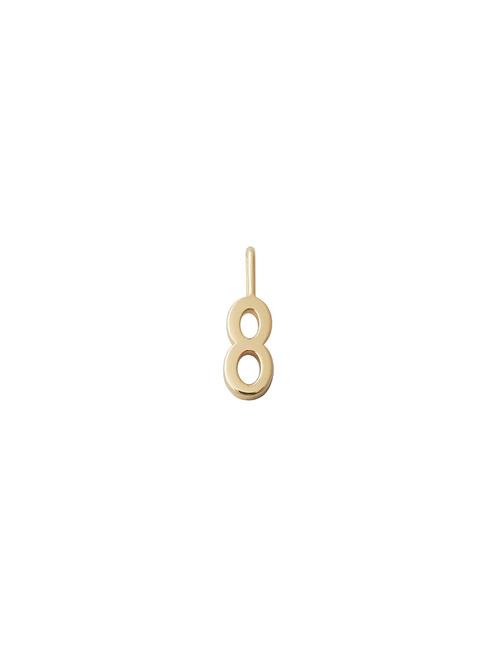 Design Letters | Lucky Numbers 10Mm Gold | ONE SIZE