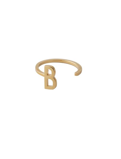 Design Letters | Ring A-Z Gold | ONE SIZE
