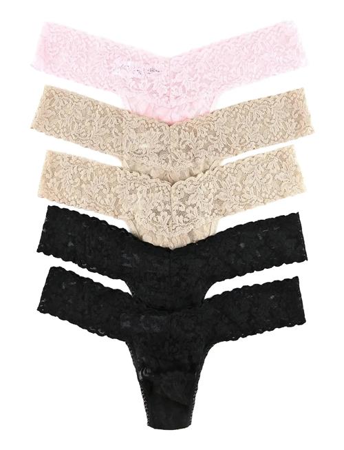 Hanky Panky | Hanky Panky Multi Pack - Signature Lace Low Rise Thong - 5 Pack | ONE SIZE