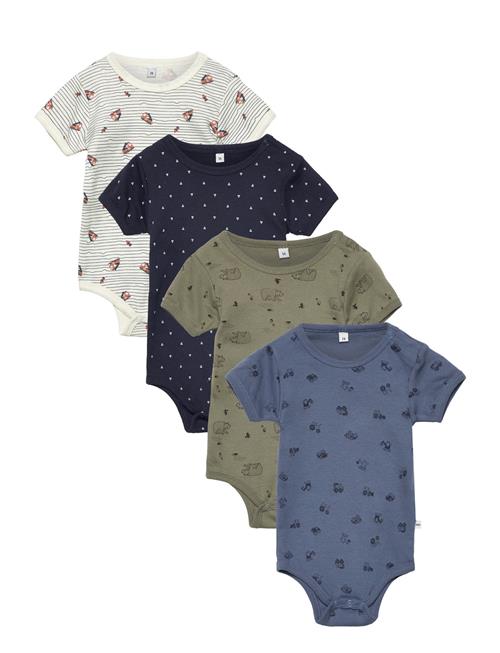 Pippi | Body Ss Ao-Printed (4-Pack) | 68