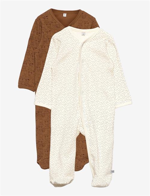 Pippi | Nightsuit W/F -Buttons 2-Pack