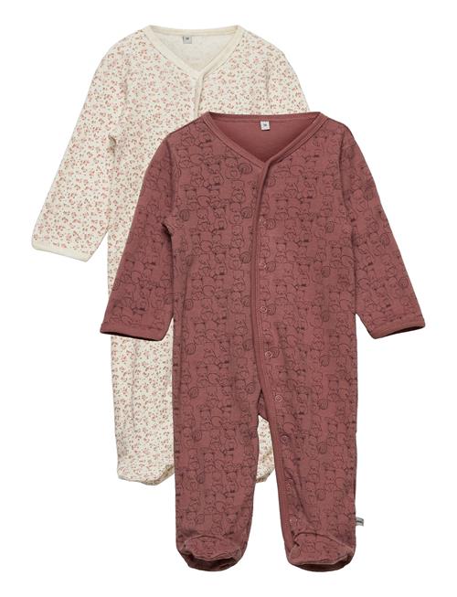 Pippi | Nightsuit W/F -Buttons 2-Pack | 56