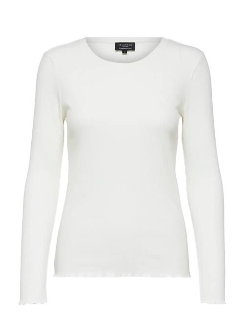 Selected | Slfanna Ls Crew Neck Tee S Noos | XS