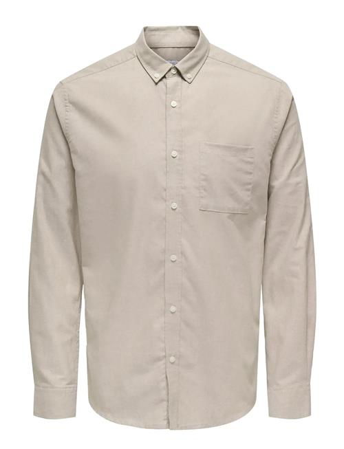 ONLY & SONS | Onsalvaro Slim Ls Oxford Shirt Noos Frml | XL