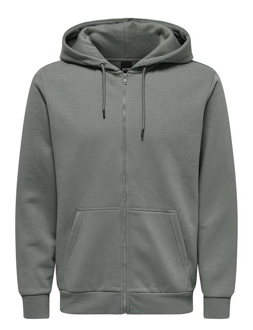 ONLY & SONS | Onsceres Zip Thr. Hoodie Sweat Noos | XL