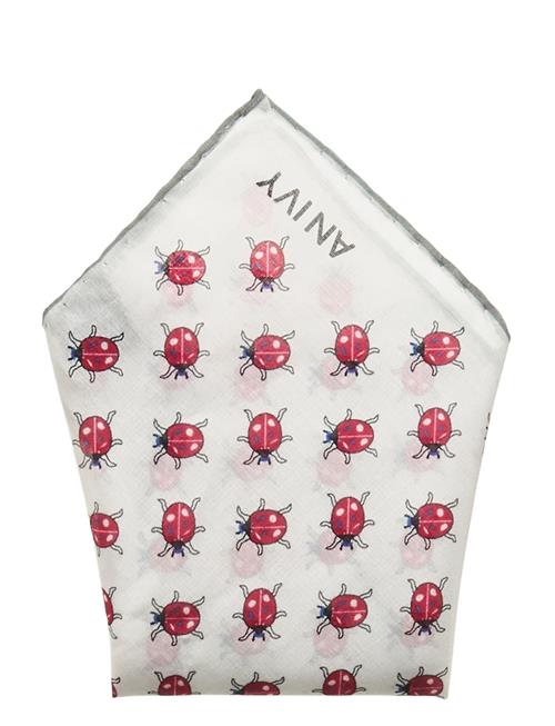 AN IVY | White Ladybird Pocket | ONE SIZE