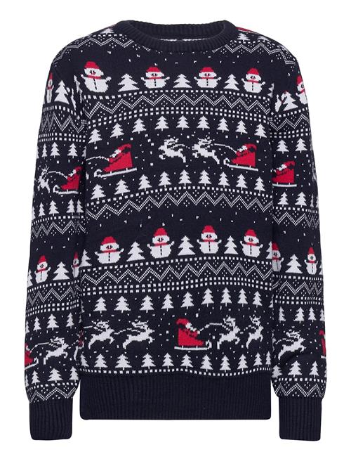 Happy Seasons | The Stylish Christmas Jumper Navy | 122-128