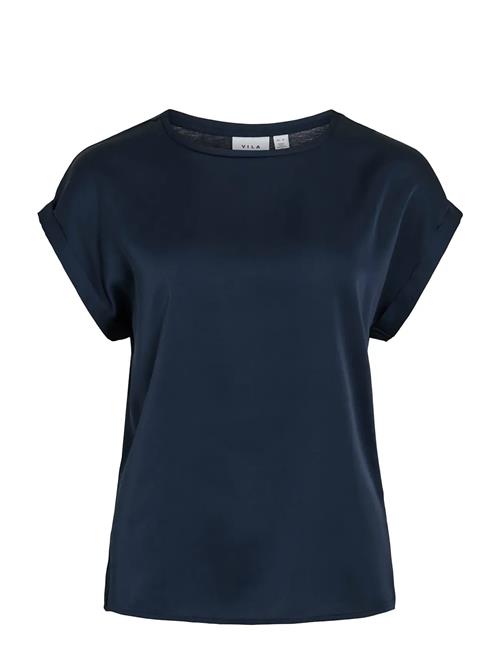 Vila | Viellette S/S Satin Top - Noos | 42