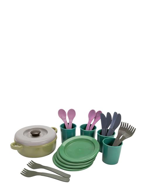 Dantoy | Green Bean Dinner Set In Net 22 Pcs | ONE SIZE