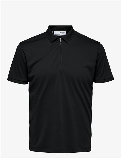 Selected | Slhfave Zip Ss Polo Noos | L