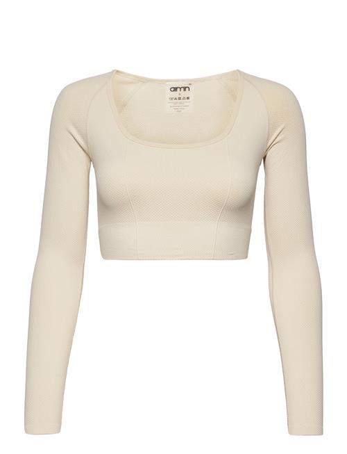 aim´n | Luxe Seamless Cropped Long Sleeve | L