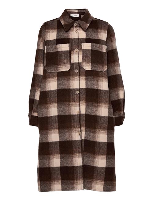 NORR | Helia Long Check Shirt | 34