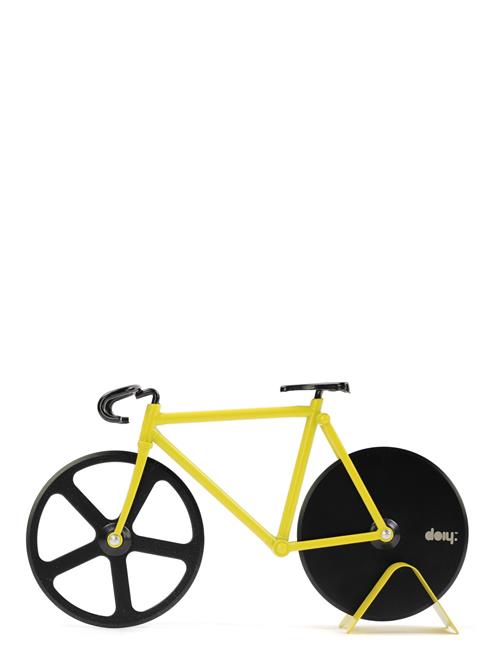 DOIY | Pizzas Cutter - Fixie (Bumblebee) | 17.5X3X9.5CM