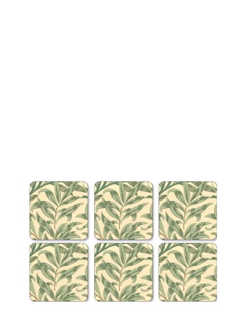 Morris & Co | Coasters Willow Bough Green 6-P | ONE SIZE