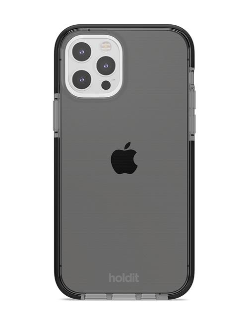 Holdit | Seethru Case Black | IPHONE 12-12PRO