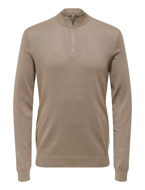ONLY & SONS | Onswyler Life Reg 14 Half Zip Knit Noos | M