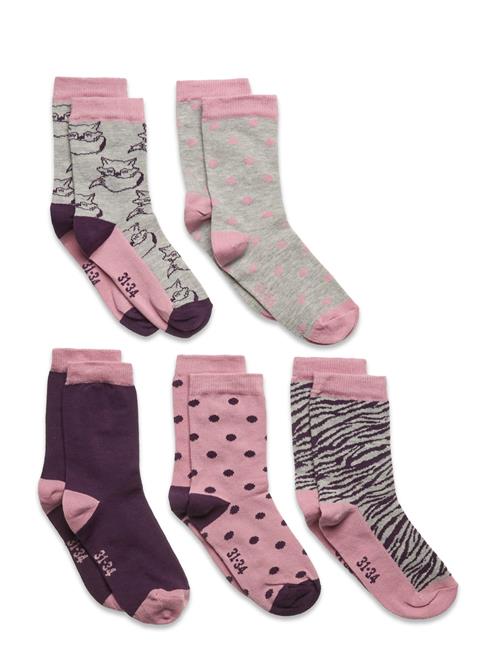 Minymo | Sock W. Pattern (5-Pack) | 19\22