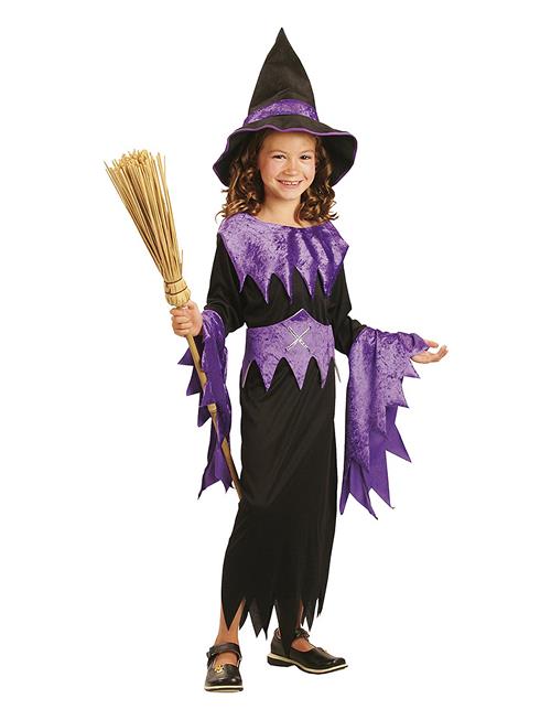 Joker | Maskeradräkt Barn Häxa | 122-134