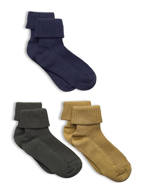 Minymo | Baby 2X2 Rib Sock (3-Pack) | 15-18