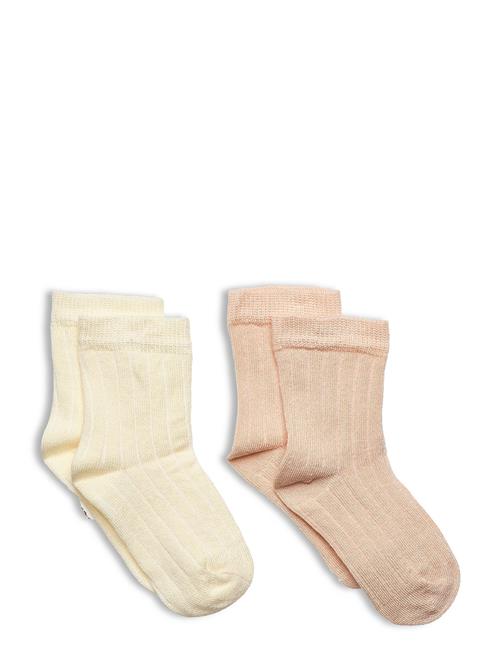 Minymo | Ankle Sock - Rib (2-Pack) | 15-18