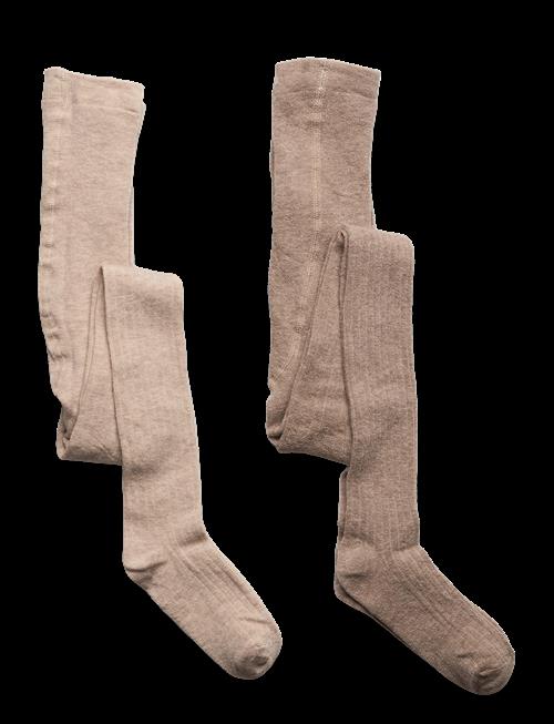 Minymo | Wool Stocking - Rib 2-Pack | 56\62