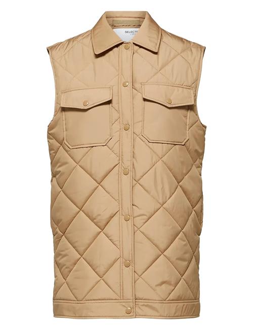 Selected | Slftinna Long Quilted Vest | 36