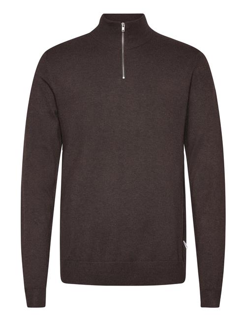 Lindbergh | Half Zip Mélange Knit | M