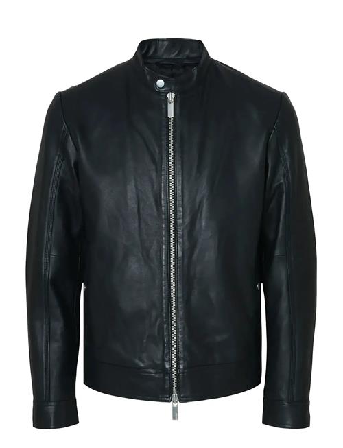 Selected | Slmarchive Classic Leather Jkt Noos | L