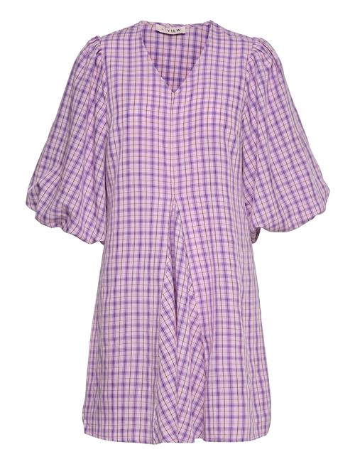 A-View | Siline Check Dress | 36