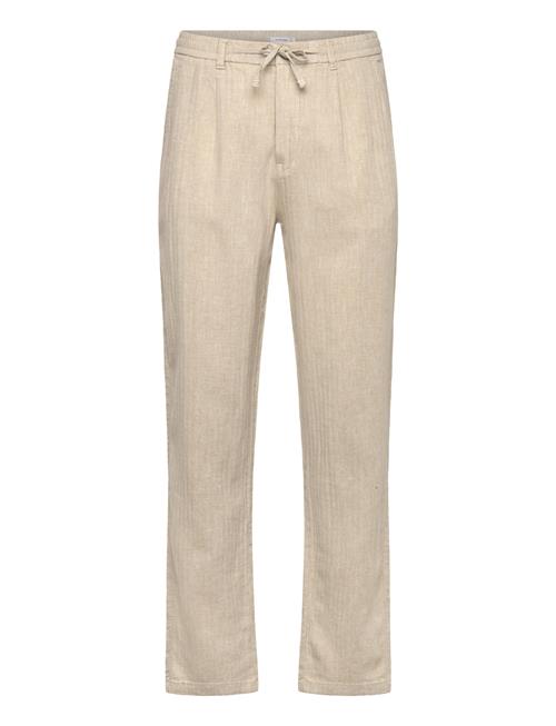 Lindbergh | Linen Blend Herringbone Pants | S