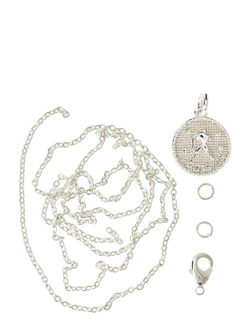 Me & My Box | Zodiac Coin Pendant And Chain Set, Aquarius | ONE SIZE
