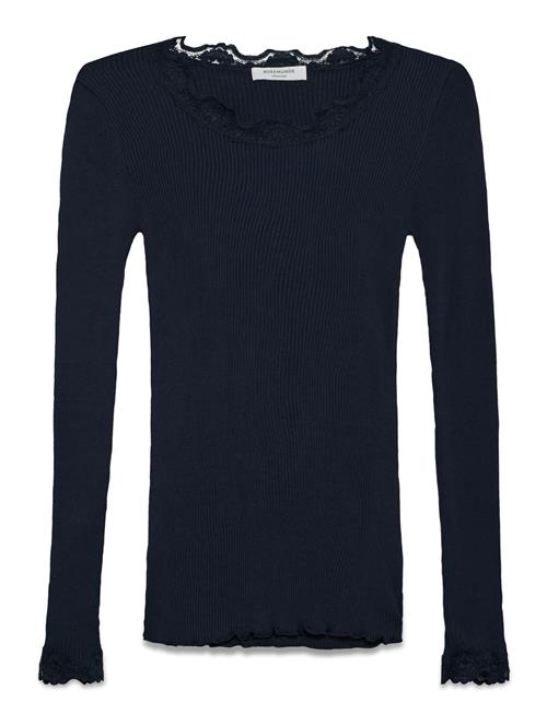 Rosemunde | Rwbabette Silk Ls Lace T-Shirt | XS