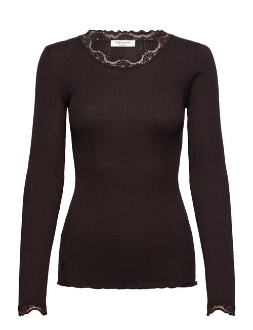 Rosemunde | Rwbabette Silk Ls Lace T-Shirt | S