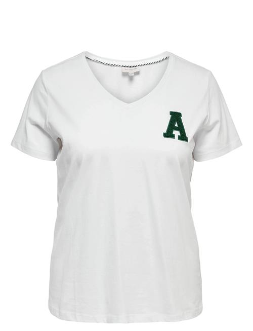 ONLY Carmakoma | Carelodie Ss V-Neck Tee Jrs | 50/52