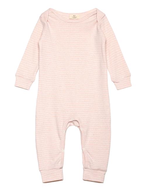 Copenhagen Colors | Striped Long Sleeved Romper W. Lapneck | 74