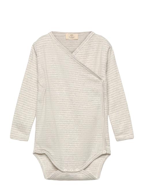 Copenhagen Colors | Baby Striped Wrap Body Long Sleeve | 62