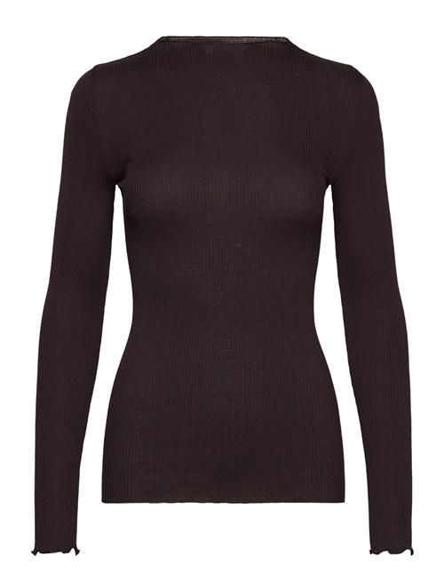 Rosemunde | Rwpearl Silk Ls T-Shirt | L