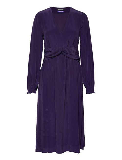 Scotch & Soda | Knotted Waist Detail V-Neck Dress | XS