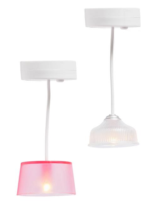 Lundby | Lundby 2 Taklampor Batteri | 3X3X8CM