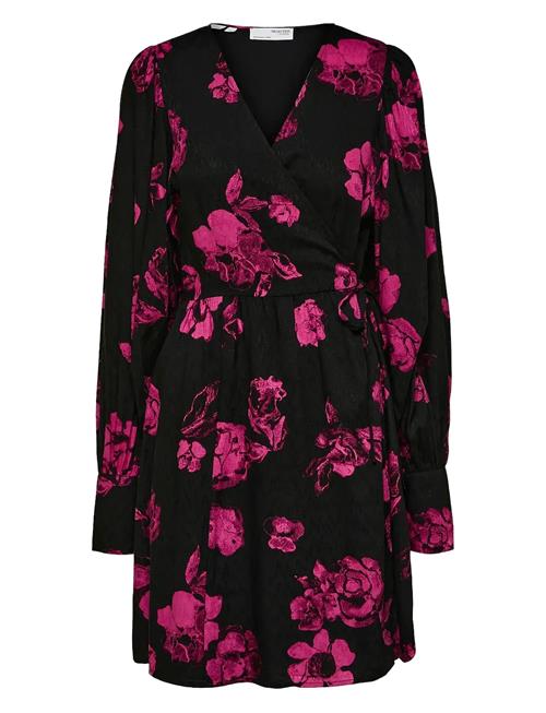 Selected | Slfvaletta Ls Short Wrap Dress B | 34