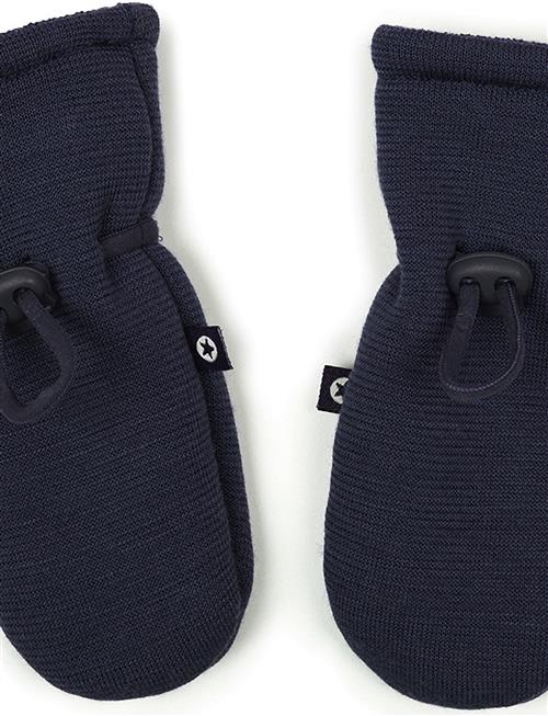 Smallstuff | Mittens, Merino Wool, Navy | 68/74