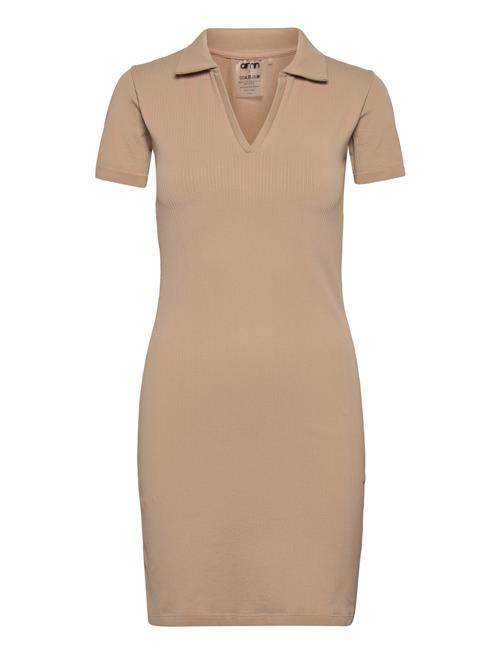 aim´n | Ribbed Seamless Polo Dress | XS
