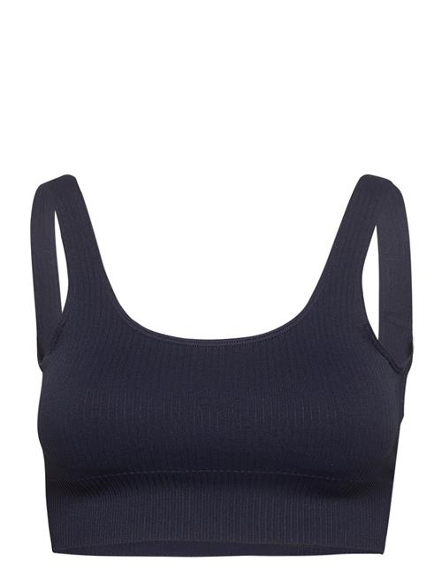 aim´n | Navy Ribbed Seamless Bra | L