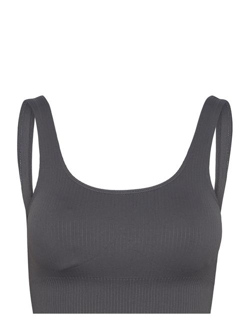 aim´n | Shadow Grey Ribbed Seamless Bra | S