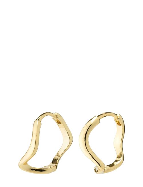 Pilgrim | Alberte Organic Shape Hoop Earrings | ONE SIZE